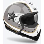 Aıroh J 110 Command Gold Glıtter Kask - Görsel 2