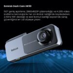 Botslab Hk50 Wi-fi 1620p 150° Ultra Geniş Açı Gece Görüşlü Akıllı Araç Içi kamera (2024) - Görsel 5