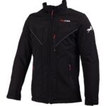 Ebakbak Motosiklet Montu Full Korumalı Softjell Kumaş Reflektif Kışlık Kurye Motor Mont Black