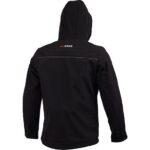 Ebakbak Motosiklet Montu Full Korumalı Softjell Kumaş Reflektif Kışlık Kurye Motor Mont Black - Görsel 2