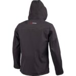 Ebakbak Motosiklet Montu Full Korumalı Softjell Kumaş Reflektif Kışlık Kurye Motor Mont Grey - Görsel 2