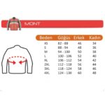 Ebakbak Motosiklet Montu Full Korumalı Softjell Kumaş Reflektif Kışlık Kurye Motor Mont Grey - Görsel 5