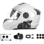 Comse 6 Kişilik Motosiklet Kask Bluetooth intercom Seti Su Geçirmez 1000m mesafeli Müzik Paylaşımlı - Görsel 3