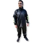 Geborgenheit Reflektörlü Motorcu Yağmurluk Kalın Motosiklet Yağmurluk Motosiklet Aksesuarları Motor için Cepli