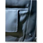 Geborgenheit Reflektörlü Motorcu Yağmurluk Kalın Motosiklet Yağmurluk Motosiklet Aksesuarları Motor için Cepli - Görsel 5