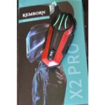 KEMBORN Motosiklet Kask Kulaklık  1adet 2 kişilik İntercom Bluetooth Seti  1200 mt   interkom  Evrensel Eşleşme.X2 Pro. - Görsel 2