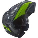 RXR CLK831 Kask Çene Açılır Xrx Yeşil L - Görsel 2