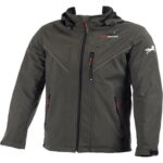 Ebakbak Motosiklet Montu Full Korumalı Softjell Kumaş Reflektif Kışlık Kurye Motor Mont Haki Yeşil