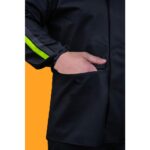 Bursa Hatırası Motorcu Yağmurluk Takım (Cepli) Su Geçirmez Ekstra Esnek, Sağlam ve Hafif Pvc Kumaş, Kurye - Görsel 2