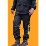 Bursa Hatırası Motorcu Yağmurluk Takım (Cepli) Su Geçirmez Ekstra Esnek, Sağlam ve Hafif Pvc Kumaş, Kurye - Görsel 3