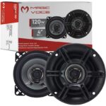 Miray Life 10 cm 120 Watt Kapaklı Tweeterlı Hoparlör (2li Takım) (4767) - EMY5754-3412 - Görsel 2