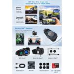 Prepare 500 mt Intercom 1080P Kamera Kayıt Özellikli Q-28-P 2 Eşleşmeli 32GB Hafıza Kartı Hediyeli Wireless - Görsel 2