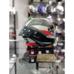 Sway 865 Kırmızı Siyah Kapalı Kask Güneş Vizörlü - Görsel 2