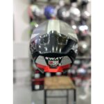 Sway 865 Kırmızı Siyah Kapalı Kask Güneş Vizörlü - Görsel 3