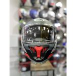 Sway 865 Kırmızı Siyah Kapalı Kask Güneş Vizörlü - Görsel 4