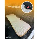 Meka Part Oto Koltuk Koruyucu Kılıf 5 Parça Universal Bej 2+3 - Görsel 3