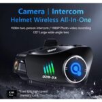 Comse Q28-2X Motosiklet Kask Bluetooth Interkom Su Geçirmez  1080P Hd Sürüş Kaydedici Kablosuz Kamera - Görsel 3