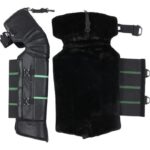 Ebakbak  Motosiklet Bacak Koruyucu Deri Reflektörlü Soğuktan Korumalı Suya Dayanıklı Motor Bacak Koruyucu - Görsel 5