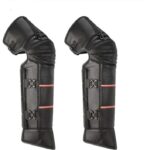 Ebakbak  Motosiklet Bacak Koruyucu Deri Reflektörlü Soğuktan Korumalı Suya Dayanıklı Motor Bacak Koruyucu - Görsel 6