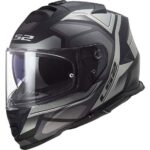 LS2 STORM 2 FASTER MAT TITANIUM KASK M