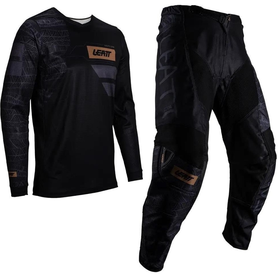110000823491632.jpg Leatt 3.5 Jersey Pantolon Takımı Black - Görsel 1