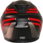 Mts -966-V2 Çene Açılır Kask (VX20 Red) - Görsel 3