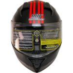 Mts -966-V2 Çene Açılır Kask (VX20 Red) - Görsel 4