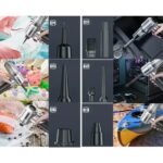 Enshall Yeni Kablosuz Auhma 15.000 Pa Katlanabilir 3 Kademeli Profesyonel Ultra Çekim Güçlü Mini Araç Süpürgesi - Görsel 5