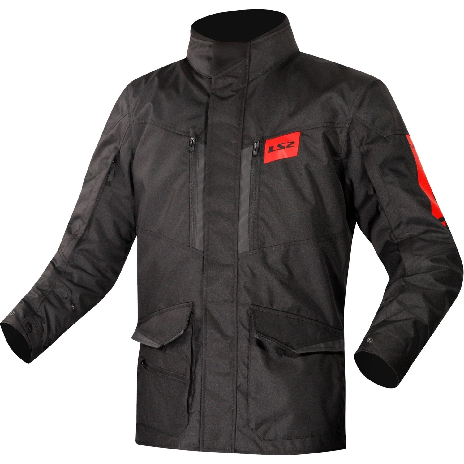 110000834099002.jpg Ls2 Metropolıs Evo Mont Siyah-Kırmızı - Görsel 1