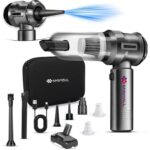 Enshall Yeni Kablosuz Şarjlı 3 Kademeli 2ın1 Profesyonel Ultra Çekim Güçlü Mini Araç Süpürgesi