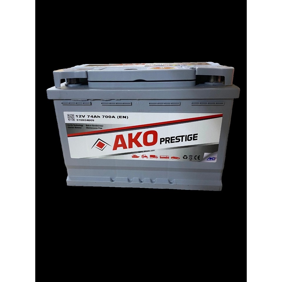 110000844089591-1.jpg Ako 72 Ah Akü 2024 Üretim 3 Yıl Garanti - Görsel 1