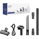 Ivoomi Araç Içi Elektrikli Süpürgesi KABLOSUZ 6500PA Emiş Güçüne Sahip LED Işık,  Ev Ofis Evcil Hayvan