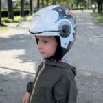 Cgm 261S Mını Space Çocuk Kaskı Lacivert-Beyaz Yxl - Görsel 4