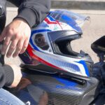 Cgm 311G Blast Sport Kapalı Motosiklet Kaskı Beyaz-Mavi M - Görsel 4