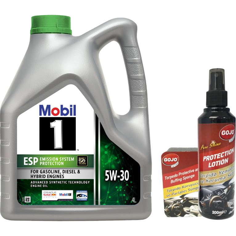 110000872633019.jpg Mobil 1 Esp 5W30 Motor Yağı 4 L ÜT:2024 - Görsel 1