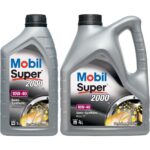 Mobil Super 2000 X1 10W40 Motor Yağı 4 L + 1 L ÜT:2024