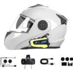 Serreha N3X Rgb Işıklı Intercom 3 Kişi Bağlantılı Motosiklet Bluetooth Kulaklık Seti - Görsel 2