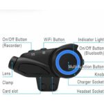 Prepare 1000 mt 2k Kameralı Wifi Intrcom Fm Radyolu Anti Titreşim Kask Kulaklık Su Geçirmez 6 Eş Profesyonel - Görsel 3