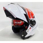 mt Kask mt Genesis Sv A0 Çene Açılır Kask Parlak Beyaz