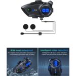 1000 mt Intrcom Kask Kulaklık Su Geçirmez 4 Eşleşmeli 1000 mt Grup Sohbet 500 mt 2 Kş Müzik Paylaşım - Görsel 3