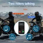 1000 mt Intrcom Kask Kulaklık Su Geçirmez 4 Eşleşmeli 1000 mt Grup Sohbet 500 mt 2 Kş Müzik Paylaşım - Görsel 5