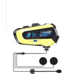 300 mt 2 Eşleşmeli Müzik Paylaşımlı Gürültü Engelleme Özellikli Intrcom Kask Kulaklık Su Geçirmez N3