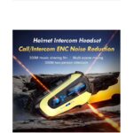 300 mt 2 Eşleşmeli Müzik Paylaşımlı Gürültü Engelleme Özellikli Intrcom Kask Kulaklık Su Geçirmez N3 - Görsel 3