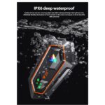 1000 mt Intrcom 2 Kişi Eşleşmeli Kask Kulaklık 20-2x Su Geçirmez Bluetooth Mtosiklet Kulaklık - Görsel 4