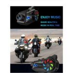 Prepare 1080P Kameralı Wifi Kask Kulaklık 3000 Mah Su Geçirmez Bluetooth 5.4 - Görsel 4