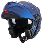Cgm 568A Ber Mono Çene Açılır Motosiklet Kaskı Mavi  / L - Görsel 2