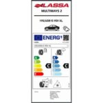 Lassa 195/65 R15 95V Xl Multiways 2 4 Mevsim Oto Lastiği (Üretim Yılı:2025) - Görsel 2