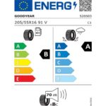 Goodyear 205/55 R16 91V Effıcıentgrıp Performance Oto Yaz Lastiği (Üretim Yılı:2025) - Görsel 2