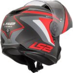 Ls2 Strobe 2 Phantom Kırmızı  Motosiklet Kaskı - Görsel 4