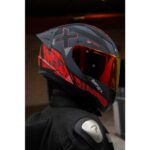 LS2 Rapıd 2 Race Xtreet Mat Siyah-Kırmızı Kask - Görsel 5